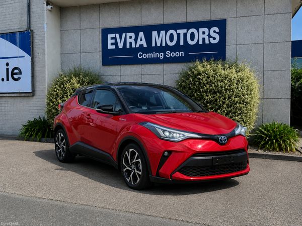 Toyota C-HR SUV, Petrol Hybrid, 2023, Red