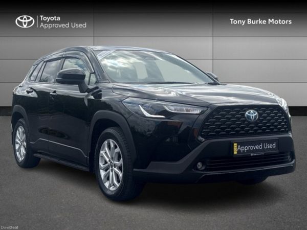 Toyota Corolla Cross SUV, Petrol Hybrid, 2023, Black