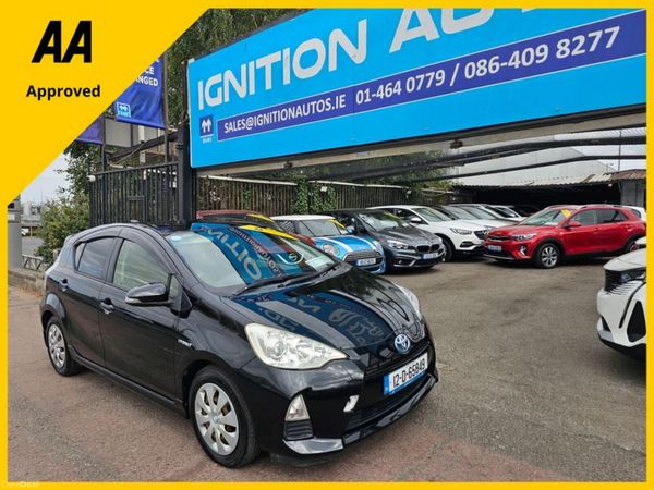 Toyota Aqua Hatchback, Petrol Hybrid, 2012, Black