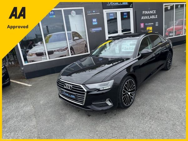 Audi A6 Saloon, Petrol Hybrid, 2021, Black