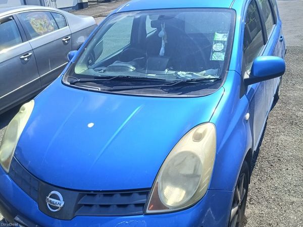 Nissan Note MPV, Petrol, 2007, Blue