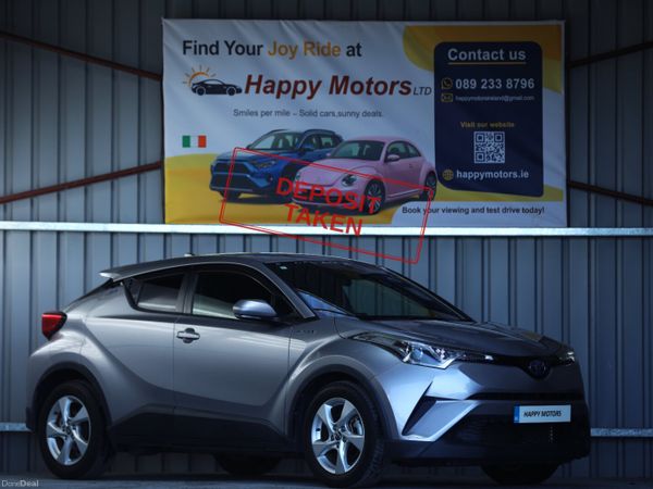 Toyota C-HR SUV, Petrol Hybrid, 2017, Silver