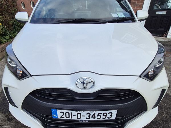 Toyota Yaris Hatchback, Petrol, 2020, White