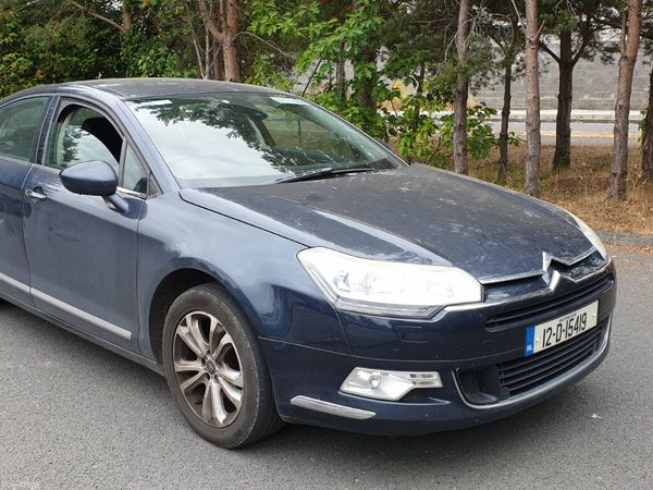Citroen C5 Saloon, Diesel, 2012, Blue