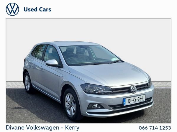 Volkswagen Polo Hatchback, Petrol, 2018, Silver