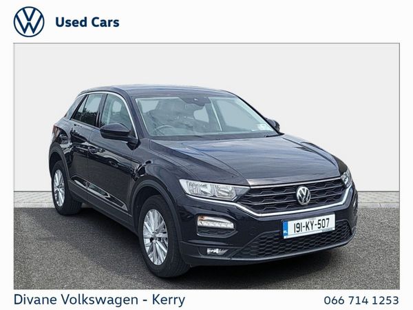 Volkswagen T-Roc SUV, Petrol, 2019, Black