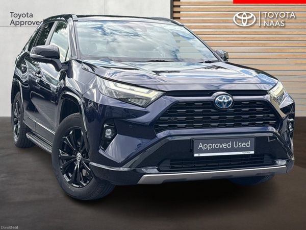 Toyota RAV4 SUV, Petrol Hybrid, 2024, Blue