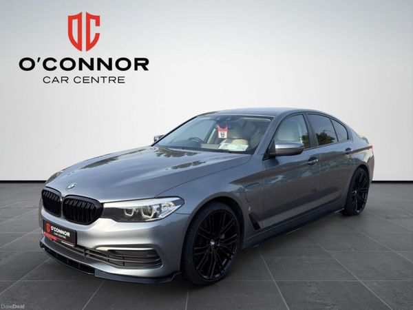 BMW 5-Series Saloon, Petrol Plug-in Hybrid, 2019, Blue