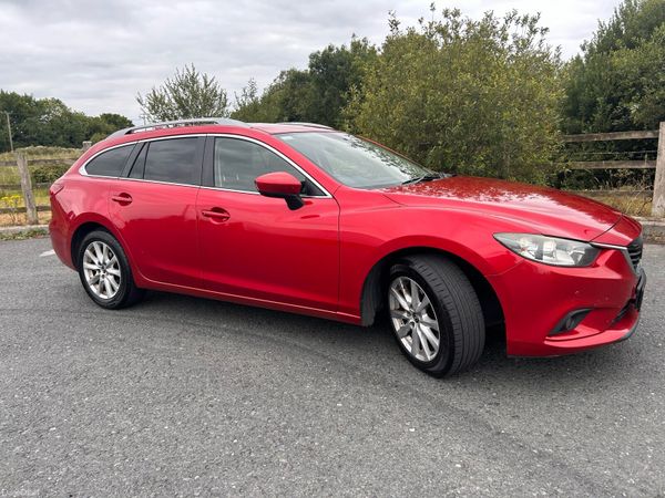 Mazda Mazda6 Estate, Diesel, 2015, Red