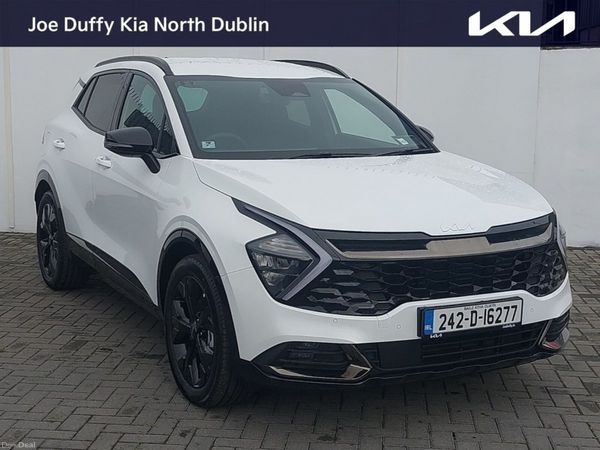 Kia Sportage SUV, Petrol Plug-in Hybrid, 2024, White