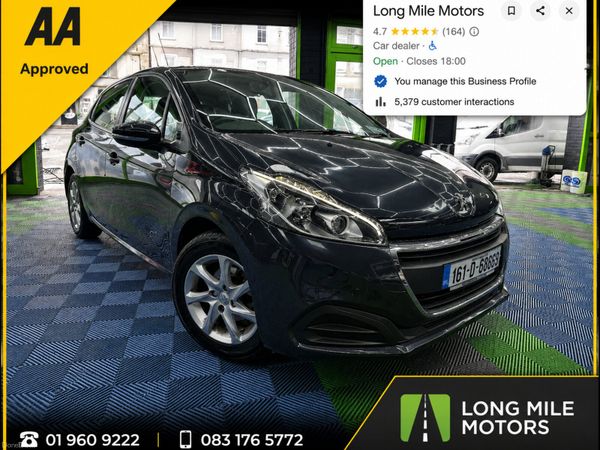 Peugeot 208 Hatchback, Petrol, 2016, Grey