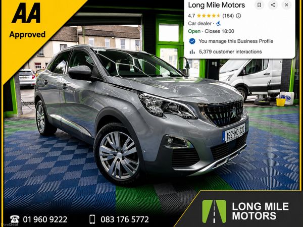 Peugeot 3008 MPV, Petrol, 2019, Grey