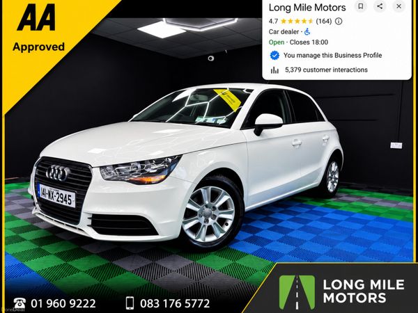 Audi A1 Hatchback, Diesel, 2014, White