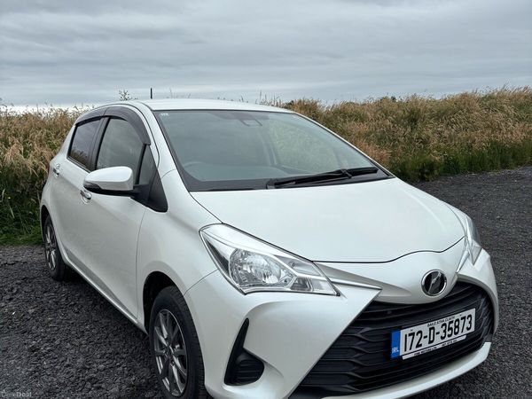 Toyota Vitz Hatchback, Petrol, 2017, White