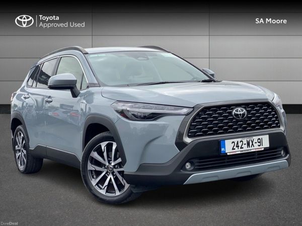Toyota Corolla Cross SUV, Petrol Hybrid, 2024, Grey