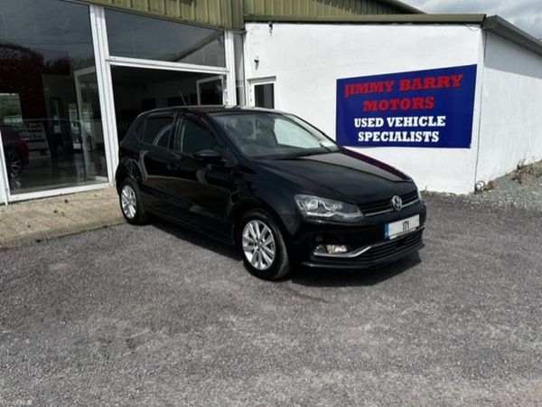 Volkswagen Polo Hatchback, Petrol, 2017, Black