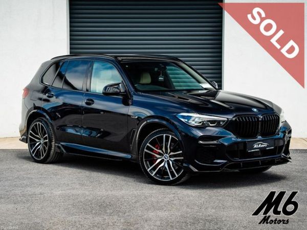 BMW X5 SUV, Petrol Plug-in Hybrid, 2022, Black