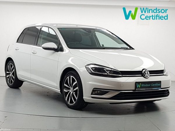 Volkswagen Golf Hatchback, Petrol, 2018, White
