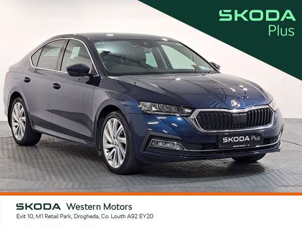 Skoda Octavia Saloon, Diesel, 2023, Blue