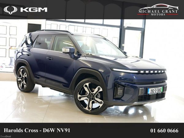 KGM Torres EVX SUV, Electric, 2026, Blue