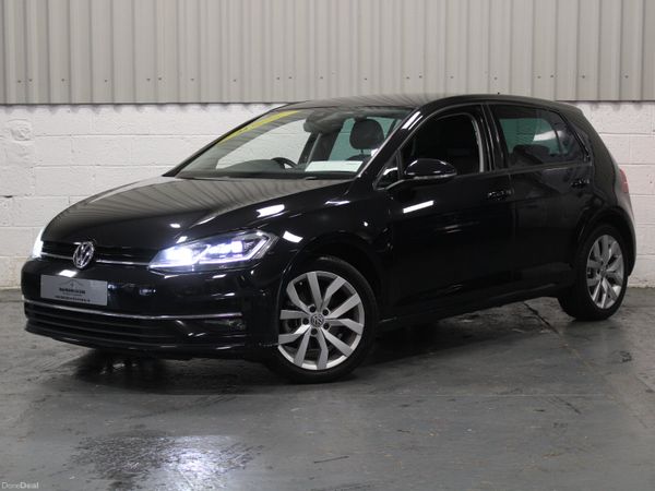 Volkswagen Golf Hatchback, Petrol, 2017, Black