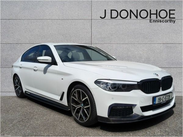 BMW 5-Series Saloon, Diesel, 2019, White