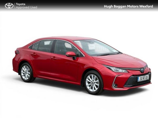Toyota Corolla Saloon, Petrol Hybrid, 2023, Red
