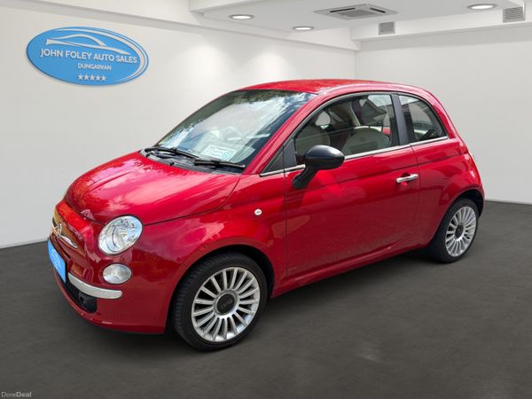Fiat 500 Hatchback, Petrol, 2013, Red