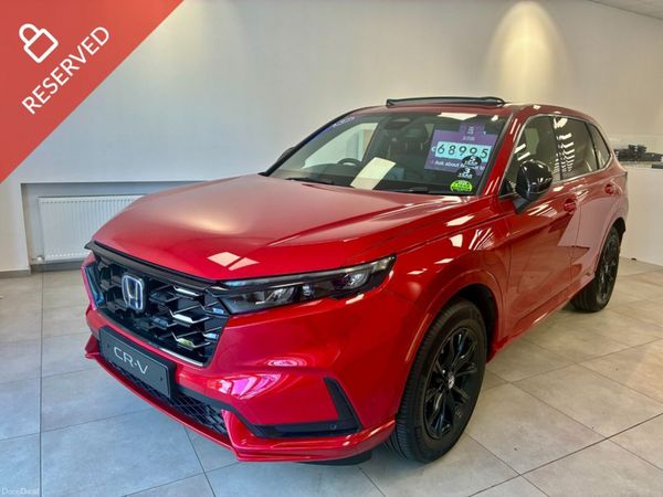 Honda CR-V SUV, Petrol Plug-in Hybrid, 2026, Red