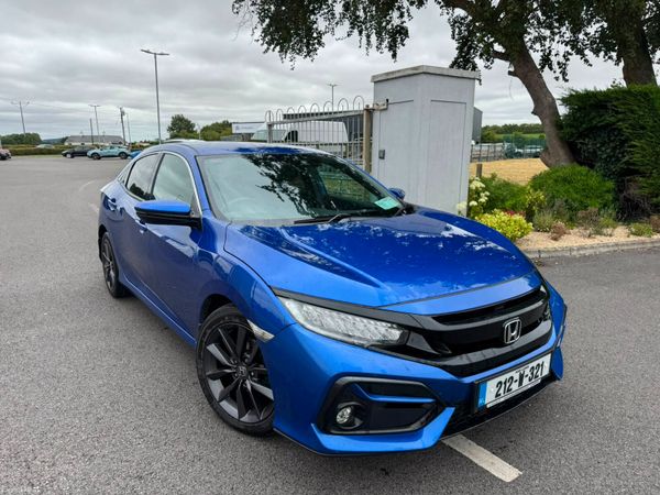 Honda Civic Hatchback, Petrol, 2021, Blue
