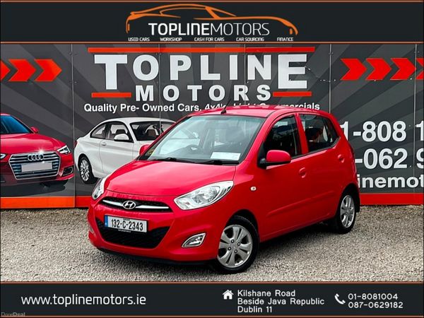 Hyundai i10 Hatchback, Petrol, 2013, Red
