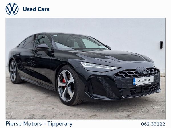 Audi A6 Saloon, Petrol Hybrid, 2026, Black