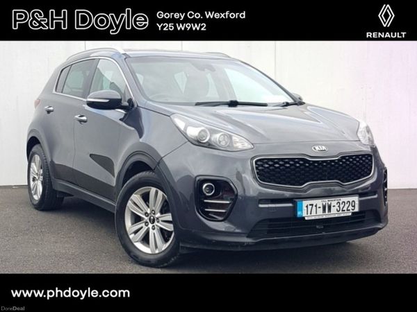 Kia Sportage SUV, Diesel, 2017, Silver