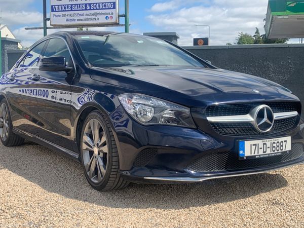 Mercedes-Benz CLA Saloon, Petrol, 2017, Blue