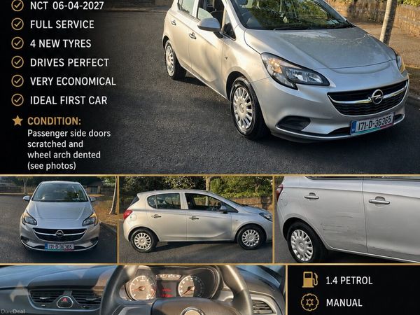 Opel Corsa Hatchback, Petrol, 2017, Grey