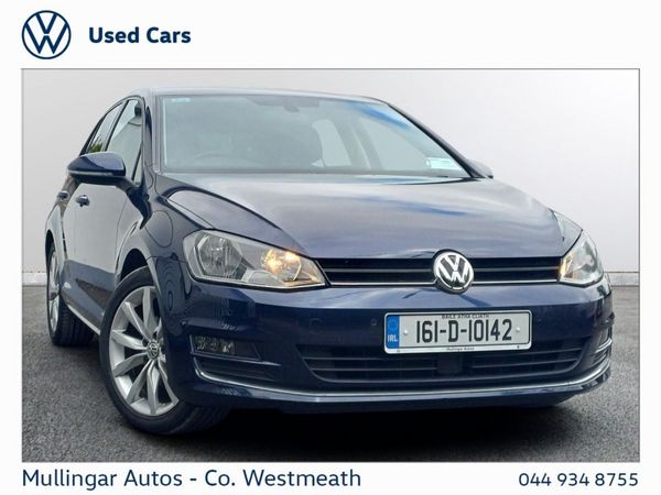 Volkswagen Golf Hatchback, Petrol, 2016, Blue