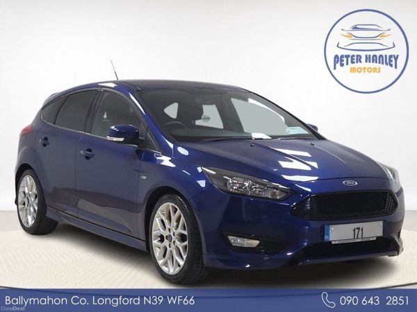 Ford Focus Hatchback, Diesel, 2017, Blue