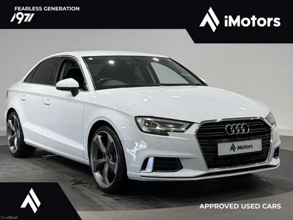 Audi A3 Saloon, Petrol, 2017, White