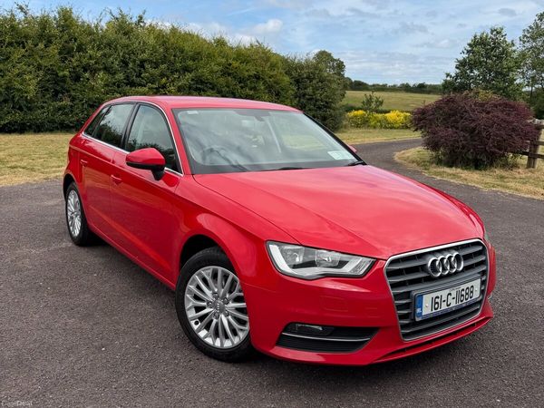 Audi A3 Hatchback, Petrol, 2016, Red