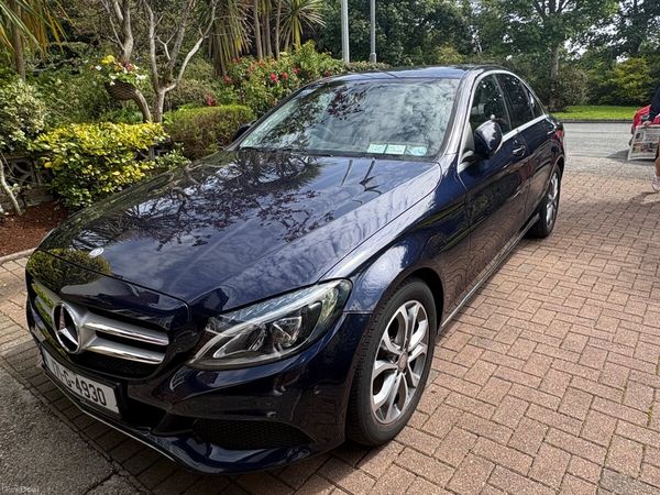 Mercedes-Benz C-Class Saloon, Diesel, 2017, Blue