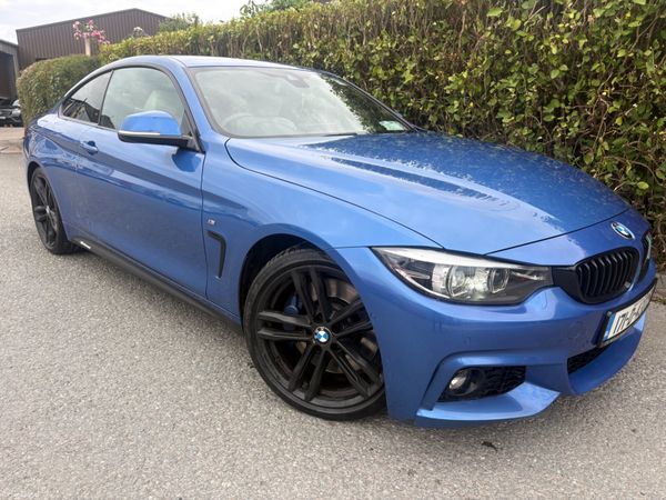 BMW 4-Series Coupe, Petrol, 2017, Blue