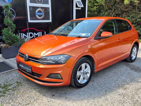 Volkswagen Polo Hatchback, Petrol, 2019, Orange