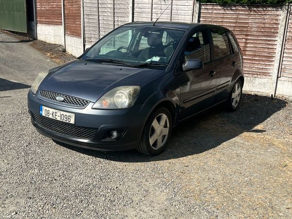 Ford Fiesta Hatchback, Petrol, 2008, Grey