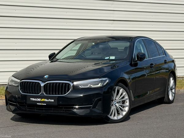 BMW 5-Series Saloon, Diesel, 2021, Black