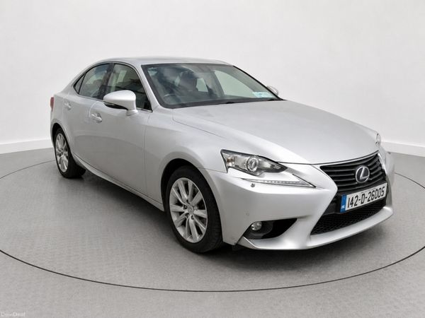 Lexus IS Saloon, Petrol Hybrid, 2014, Silver