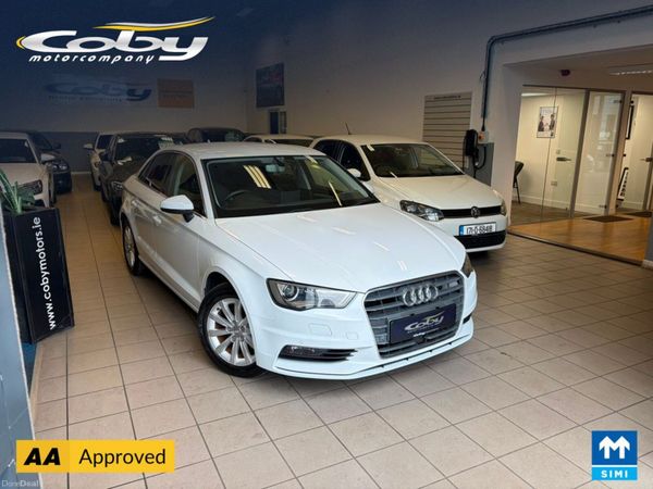 Audi A3 Saloon, Petrol, 2015, White