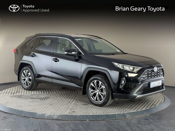 Toyota RAV4 SUV, Petrol Hybrid, 2024, Black
