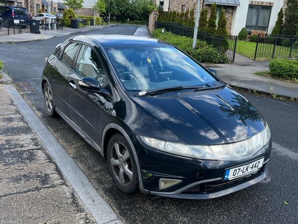 Honda Civic Hatchback, Petrol, 2007, Black