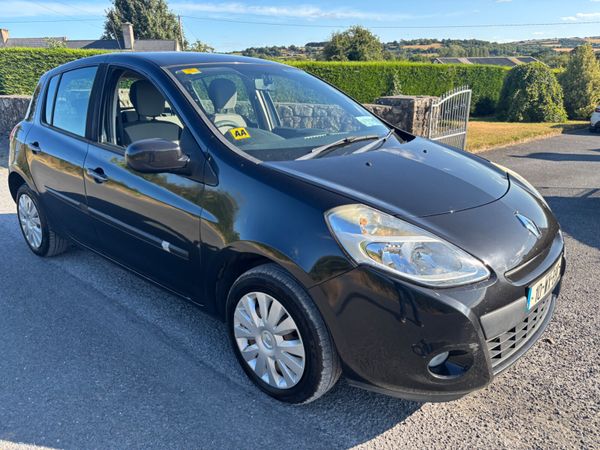 Renault Clio Hatchback, Ethanol Petrol, 2010, Black