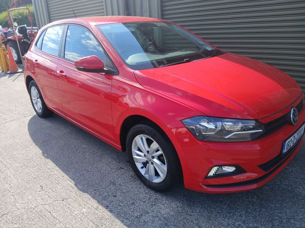 Volkswagen Polo Hatchback, Petrol, 2018, Red